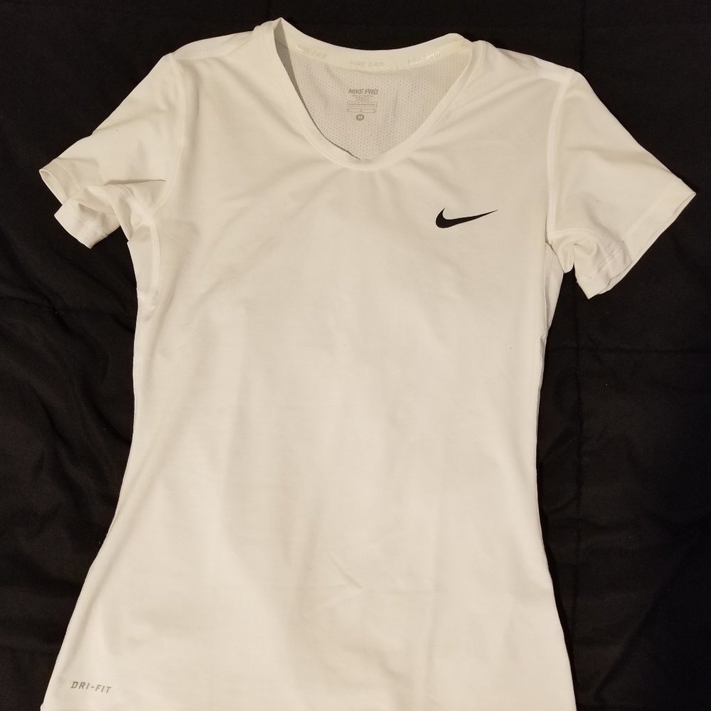 White Nike Athletic Shirt